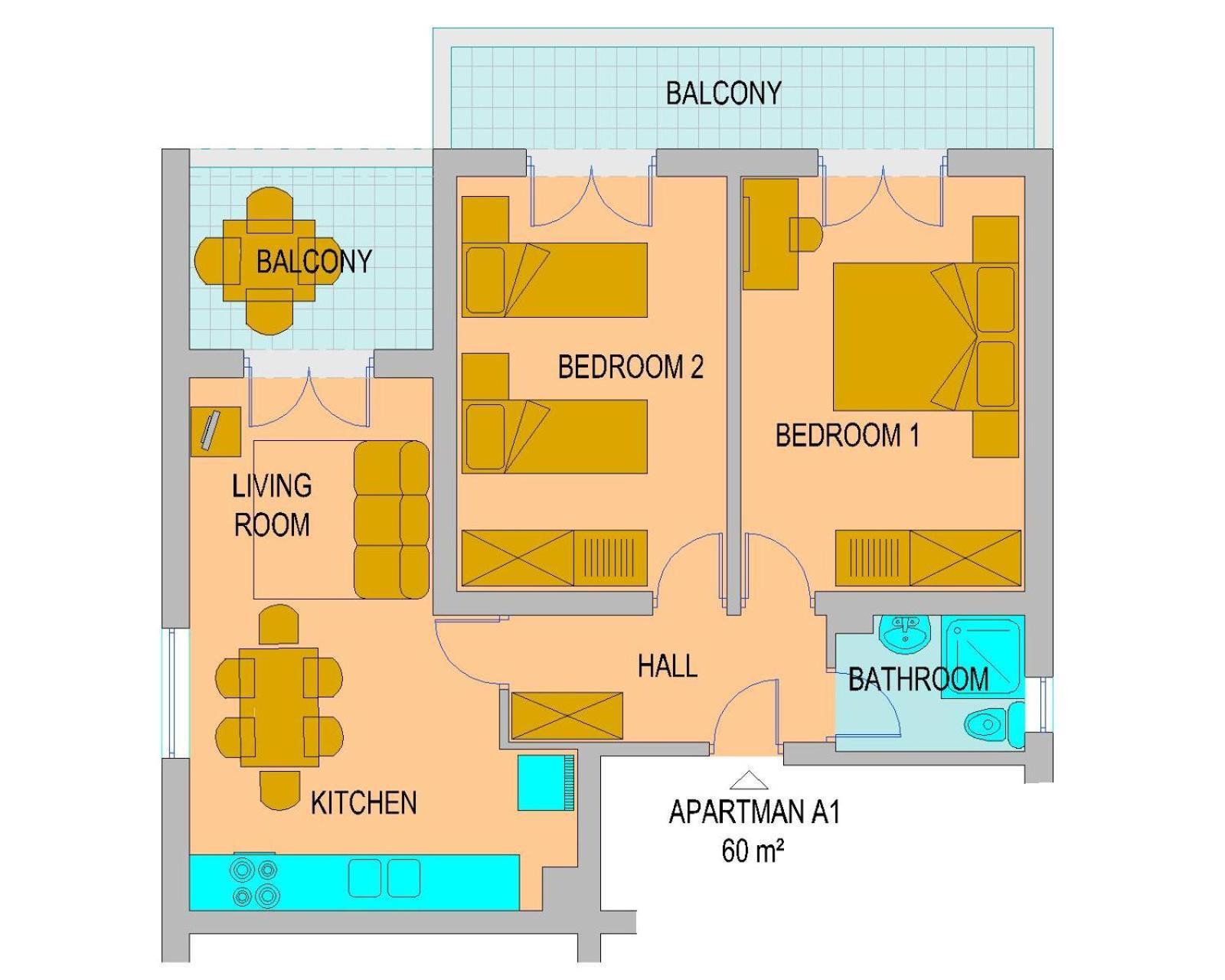 Apartmani Zdrelac Ngoại thất bức ảnh
